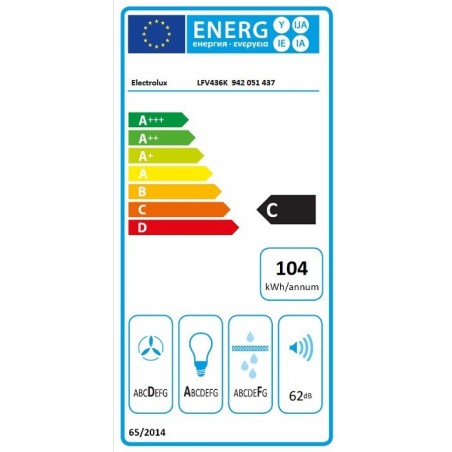 Electrolux LFV436K zidna napa