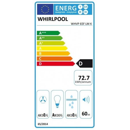 Whirlpool WHVP 65F LM K zidna napa