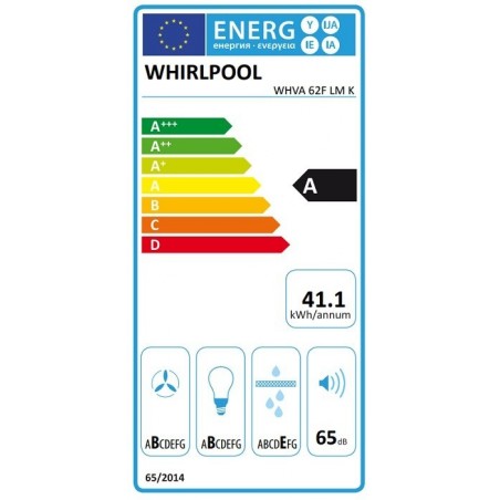 Whirlpool WHVA 62F LM K zidna napa