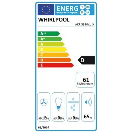 Whirlpool AKR 5390/1 IX ugradbena napa