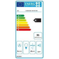 AEG CCE84543FB indukcijska ploča za kuhanje s integriranom napom