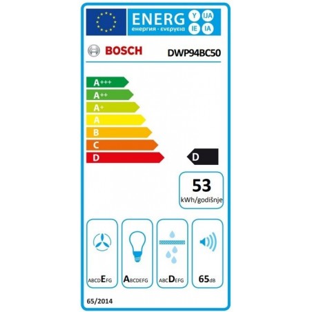 Bosch DWP94BC50 zidna napa