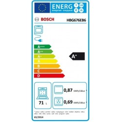 Bosch HBG676EB6 Pećnica 60 x 60 cm Crna
