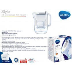 BRITA STYLE XL LED sivi, ( 3,6 litre ), vrč za filtraciju vode