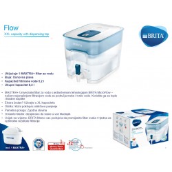 BRITA FLOW spremnik filtera za vodu, 8,2 litre (5,2 litre filtrirane vode)