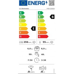 LG F4DV328S0U perilica rublja sa sušilicom 8/6