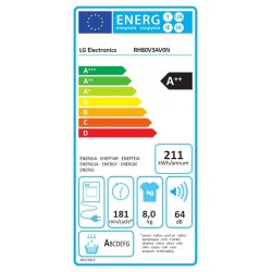 LG RH80V3AV0N sušilica rublja 8kg