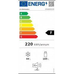 LG GTB382PZCZD kombinirani hladnjak, No Frost