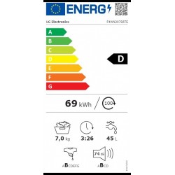 LG F4WN207S6TE perilica rublja 7kg