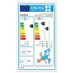 VIVAX COOL, klima uređaji, ACP-12CH35AEQIs R32 - inv., 3.81k