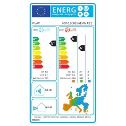 VIVAX COOL, klima uređaji, ACP-12CH35AEMIs R32+WIFI