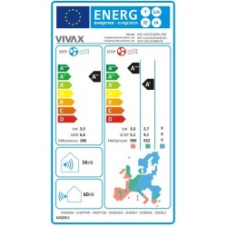 VIVAX COOL, klima ur.multi, ACP-12CC35AERI/I3, 3.5kW+panel