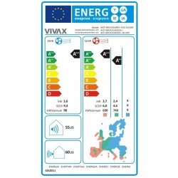 VIVAX COOL, klima uređaji, ACP-12CH35AERI/I+ SILVER MIRROR unutarnja jedinica