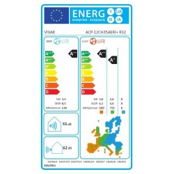 VIVAX COOL, klima uređaji, ACP-12CH35AERI/I+ unutarnja jedinica