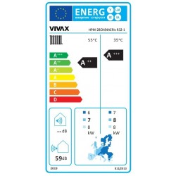 VIVAX COOL, toplinska pumpa, HPM-28CH84AERIs R32-1