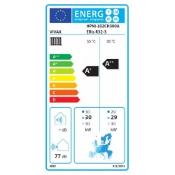 VIVAX COOL, toplinska pumpa, HPM-102CH300AERIs R32-3