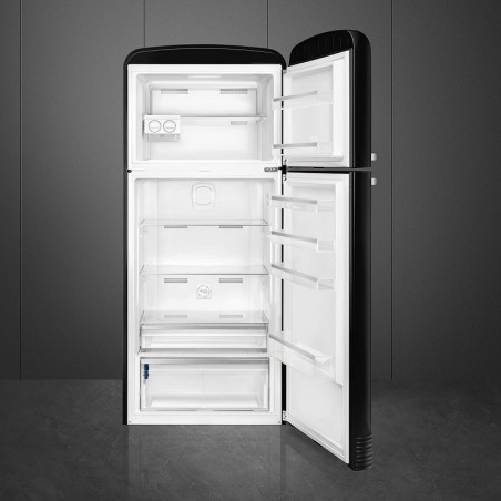SMEG retro hladnjak FAB50RBL5 / FAB50LBL5 Crna