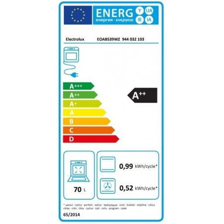 Electrolux EOABS39WZ SteamPro ugradbena pećnica