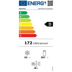 Electrolux ENP7MD19S GreenZone ugradbeni kombinirani hladnjak - zamrzivač 188.4 cm