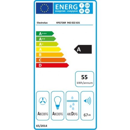 Electrolux KFG726R Integrirana napa