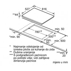 Bosch PKM875DP1D staklokeramička ploča za kuhanje