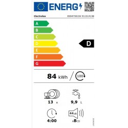 Electrolux ESS47301SX perilica posuđa (samostojeća) s AirDry tehnologijom