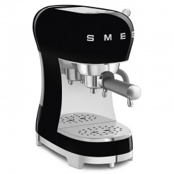 Smeg ECF02BLEU Espresso ručni aparat za kavu, crna RETRO STIL 50-tih.