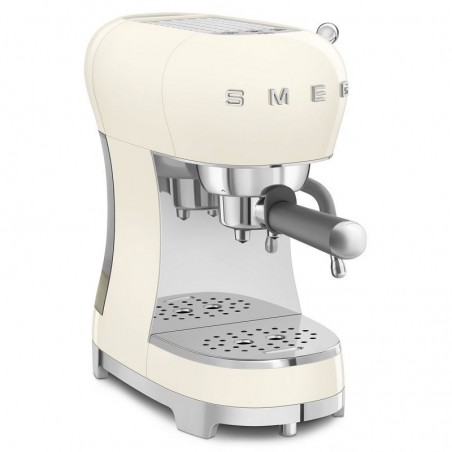 Smeg ECF02CREU Espresso ručni aparat za kavu, krem RETRO STIL 50-tih.