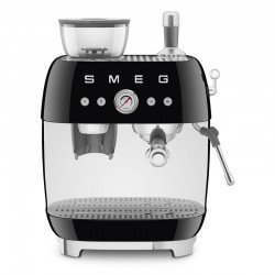 Smeg EGF03BLEU Espresso ručni aparat za kavu, crna RETRO STIL 50-tih.