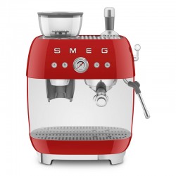Smeg EGF03RDEU Espresso ručni aparat za kavu, crvena RETRO STIL 50-tih.