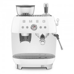 Smeg EGF03WHEU Espresso ručni aparat za kavu, bijela RETRO STIL 50-tih.