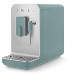 Smeg BCC02EGMEU  Espresso automatski aparat za kavu sa cijevi za paru, mat zelena, RETRO STIL 50-tih.