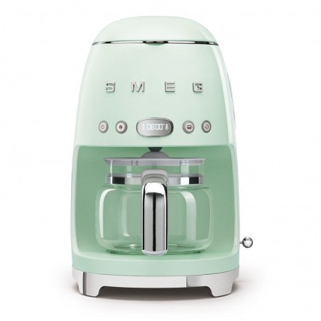 Smeg DCF02PGEU aparat za filter kavu, pastelno zelena, RETRO STIL 50-tih.