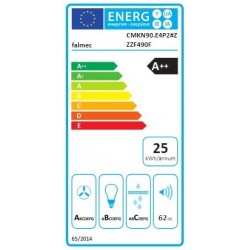 Falmec MOVE 90 GREEN TECH ugradbena napa bijela A++