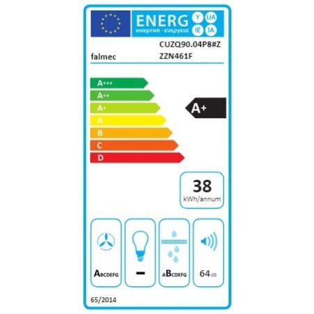 Falmec Quantum Pro Easy - 84 cm - 600 m 3 /h ploča za kuhanje sa integriranom napom