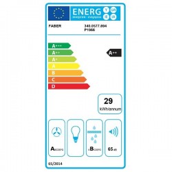 FABER Galileo Smart BK Glass A830 integrirana napa u indukcijsku ploču  340.0577.694