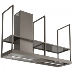 Faber T-Shelf EV8 Titanium Matt A180 otočna napa 325.0617.018