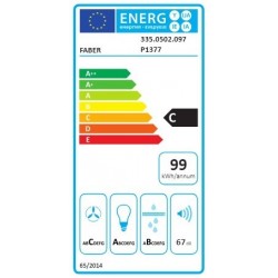 Faber Cubia Isola Plus EV8 X A60 otočna napa 335.0502.097