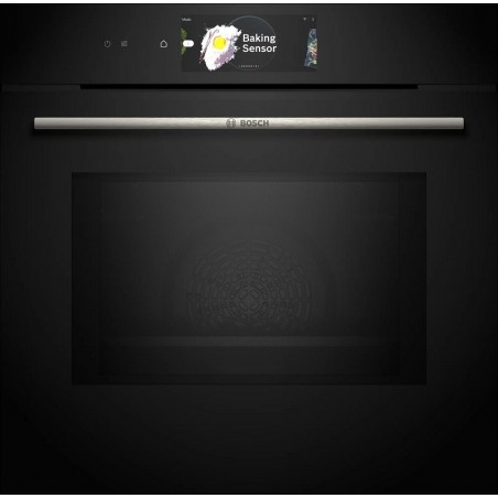 Bosch HMG778NB1 Pećnica s funkcijom mikrovalova 60 x 60 cm Crna