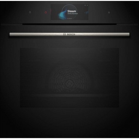 Bosch HRG7784B1 ugradbena pećnica s funkcijom dodavanja pare 60 x 60 cm Crna