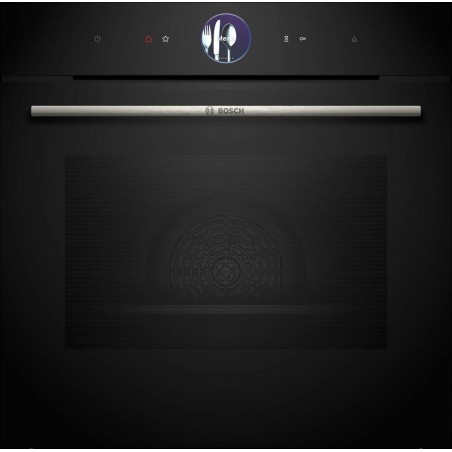 Bosch HRG7761B1 ugradbena pećnica s funkcijom dodavanja pare 60 x 60 cm Crna