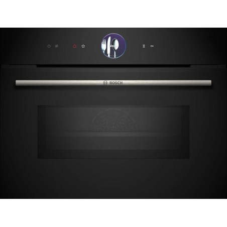 Bosch CMG7361B1 ugradbena kompaktna pećnica s funkcijom mikrovalova 60 x 45 cm Crna