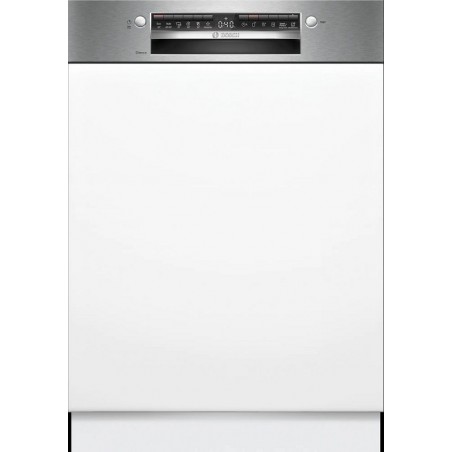 Bosch SMI4HVS00E ugradbena perilica posuđa s vidljivim tipkama 60 cm Izgled nehrđajućeg čelika