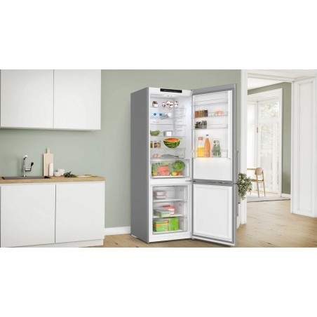 Bosch KGN49VICT Samostojeći hladnjak sa zamrzivačem na dnu 203 x 70 cm Nehrđajući čelik (s premazom protiv otisaka prstiju)