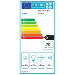 Faber Flexa NG Glass W A60 ugradbena napa 315.0635.107