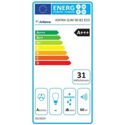 Airforce SLIM B2 ECO indukcijska ploča za kuhanje sa integriranom napom