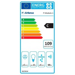 Airforce Modulo 1 CS1 52 PLO ugradbena napa 750 m3/h