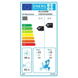 LG THERMA V  HN1600MC.NK1 + HU123MRB.U30  12KW niskotemperaturna dizalica topline