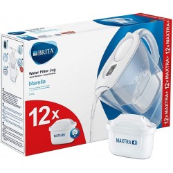 BRITA MARELLA MEMO MX, graphite,  vrč za filtraciju vode + 12 MAXTRA+filtera