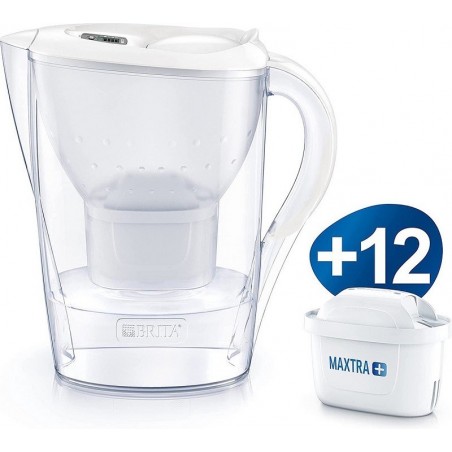 BRITA MARELLA MEMO MX, graphite,  vrč za filtraciju vode + 12 MAXTRA+filtera